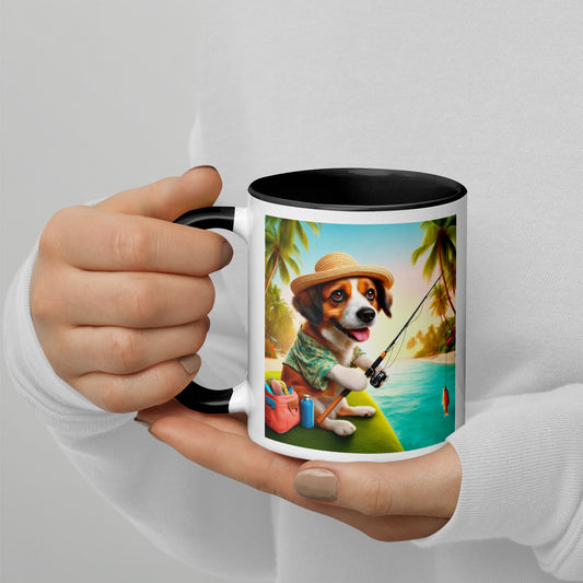 DOG FISHING MUG Florida - Dog Fishing in Florida Mug