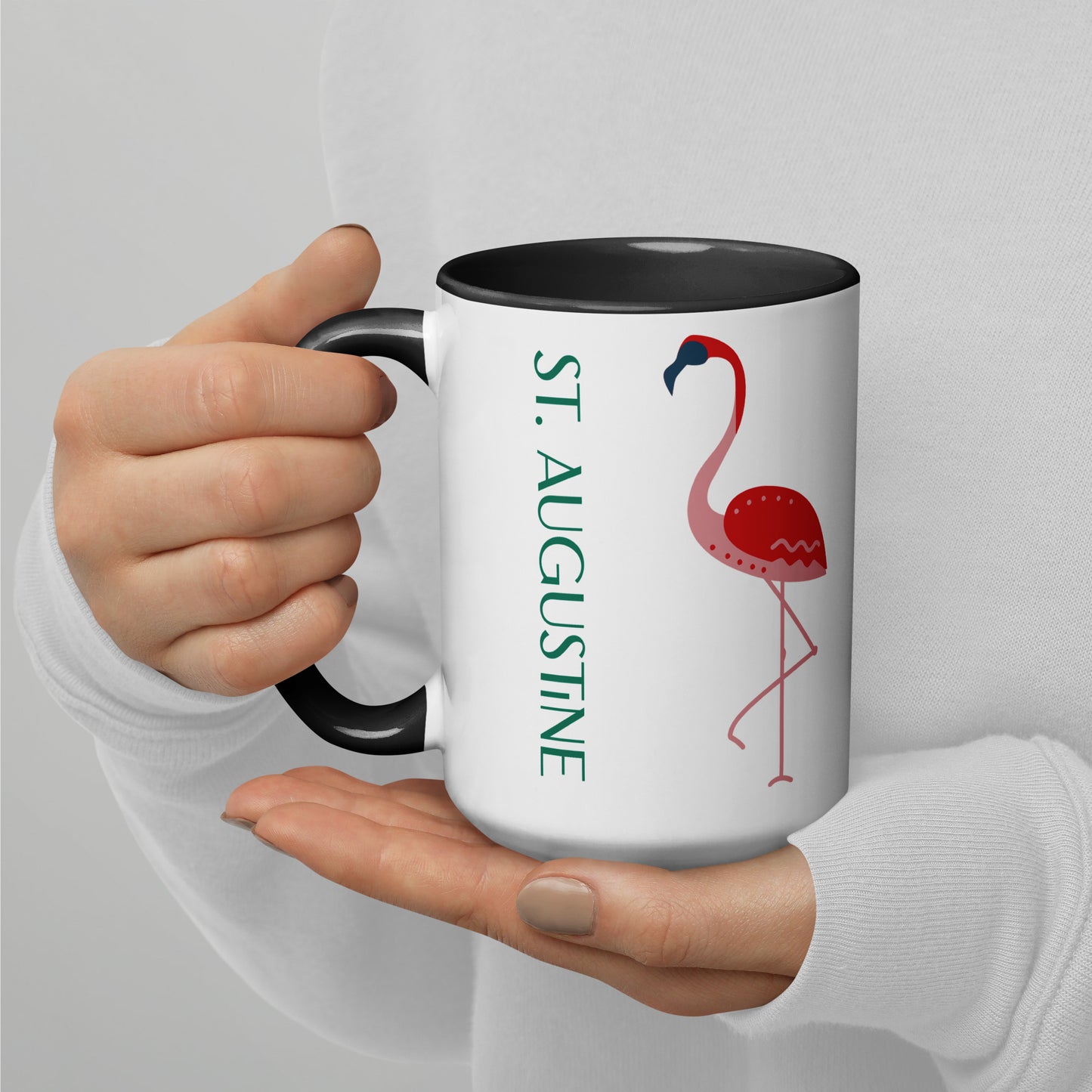 ST. AUGUSTINE FLORIDA FLAMINGO Mug - St. Augustine Florida FLAMINGO Mugs