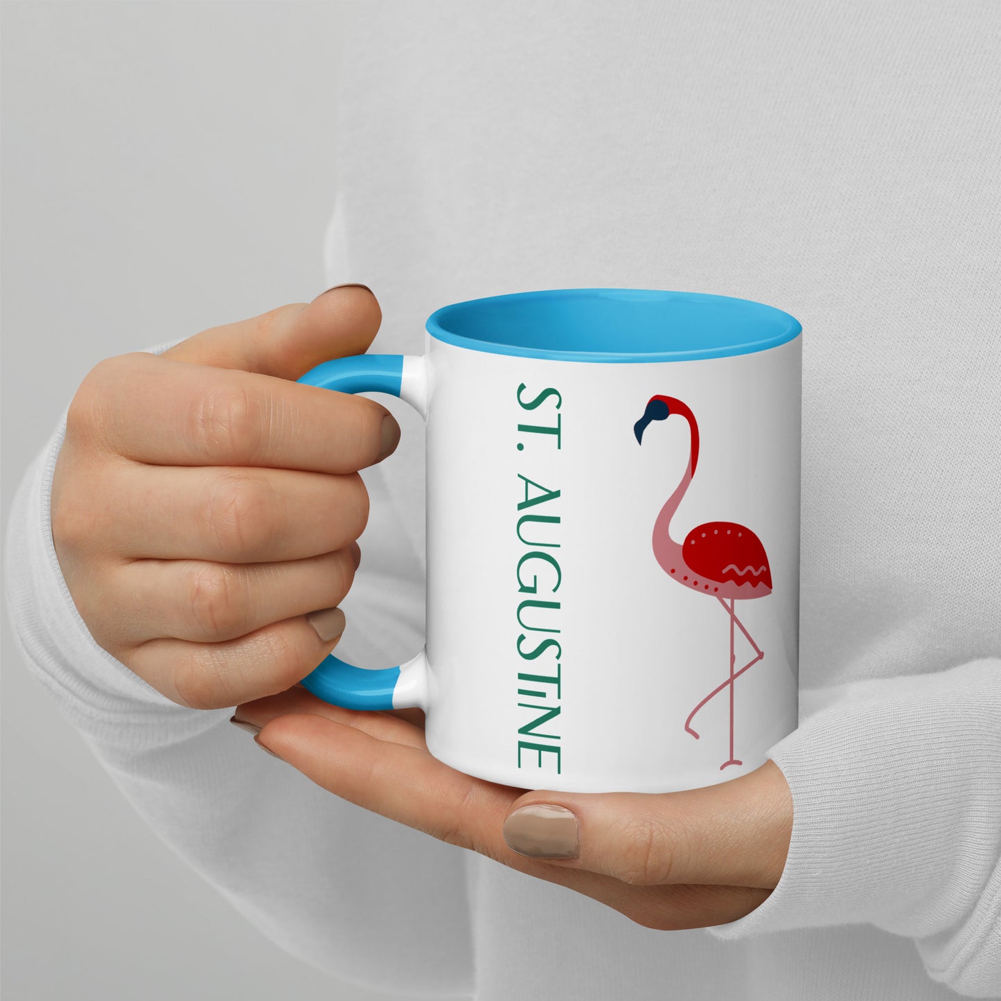 ST. AUGUSTINE FLORIDA FLAMINGO Mug - St. Augustine Florida FLAMINGO Mugs