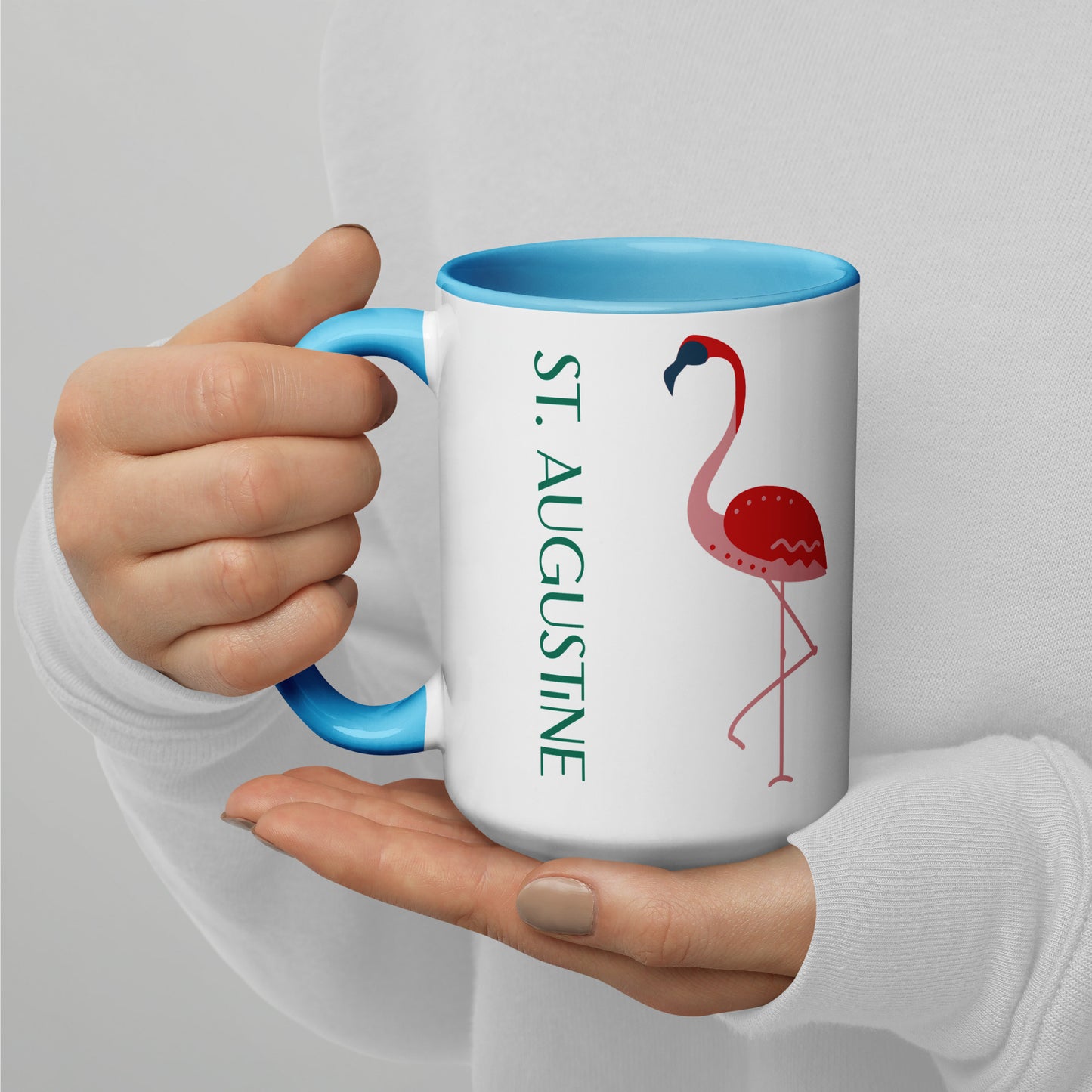 ST. AUGUSTINE FLORIDA FLAMINGO Mug - St. Augustine Florida FLAMINGO Mugs