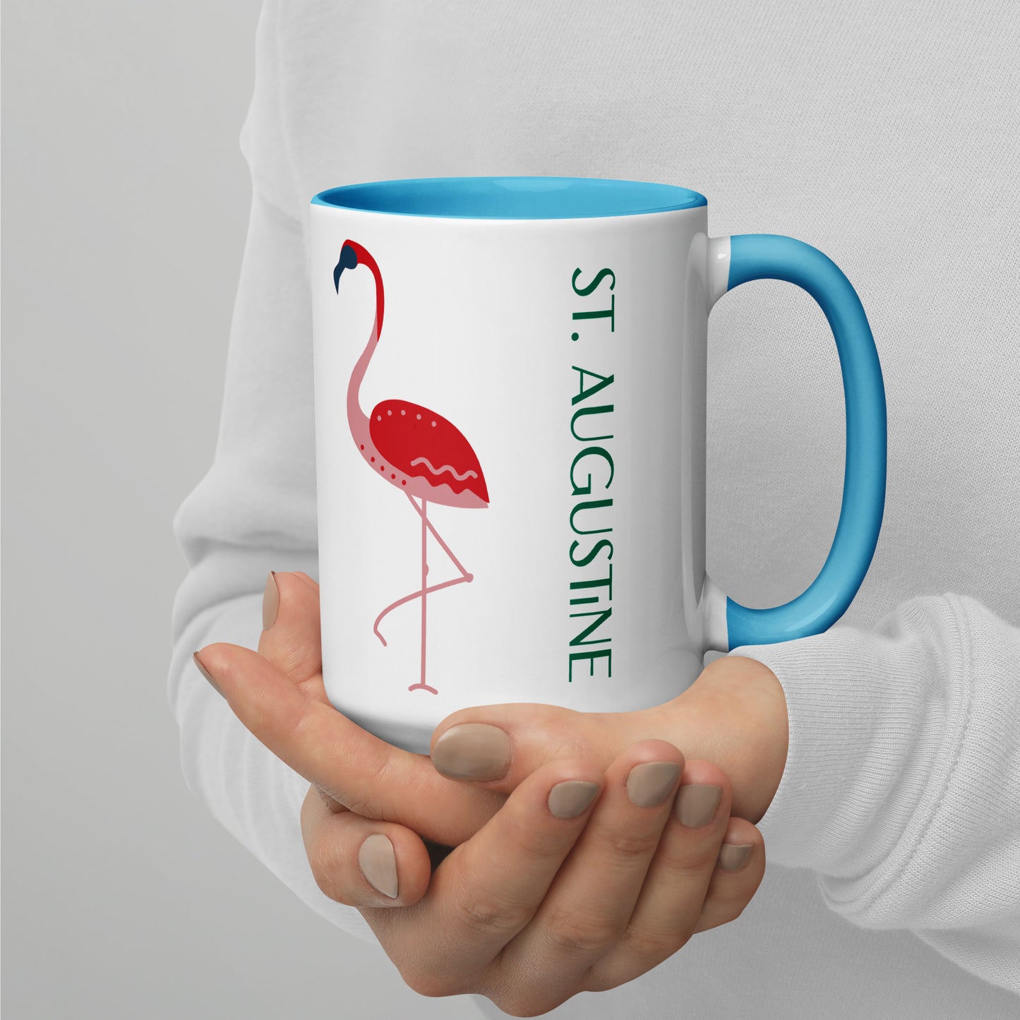 ST. AUGUSTINE FLORIDA FLAMINGO Mug - St. Augustine Florida FLAMINGO Mugs