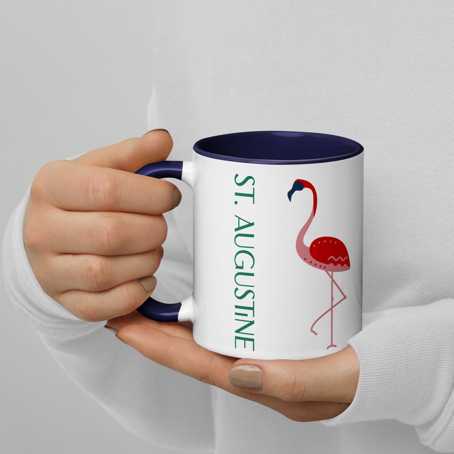 ST. AUGUSTINE FLORIDA FLAMINGO Mug - St. Augustine Florida FLAMINGO Mugs