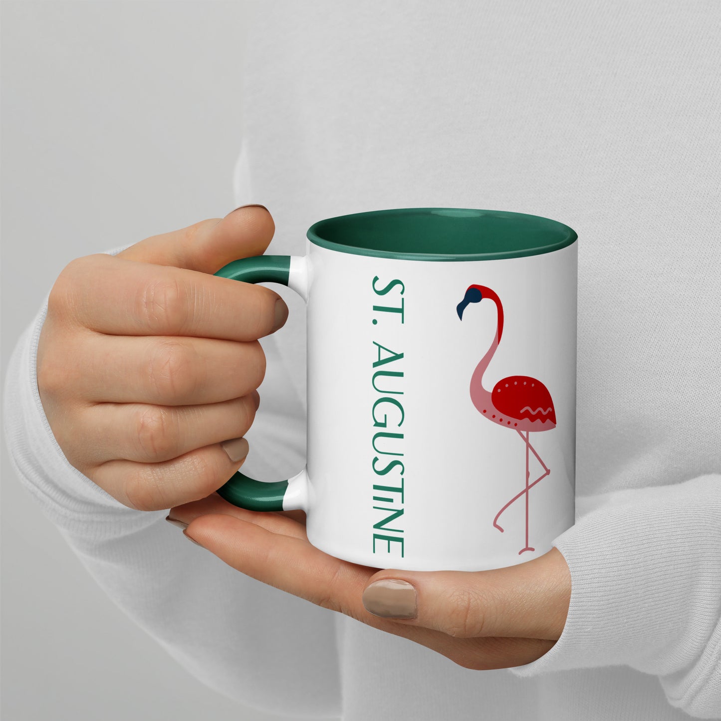 ST. AUGUSTINE FLORIDA FLAMINGO Mug - St. Augustine Florida FLAMINGO Mugs