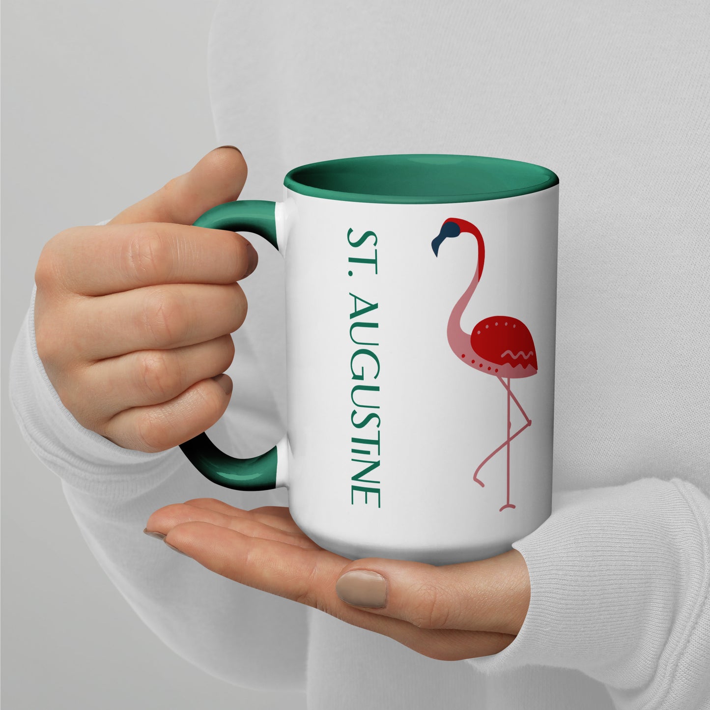 ST. AUGUSTINE FLORIDA FLAMINGO Mug - St. Augustine Florida FLAMINGO Mugs