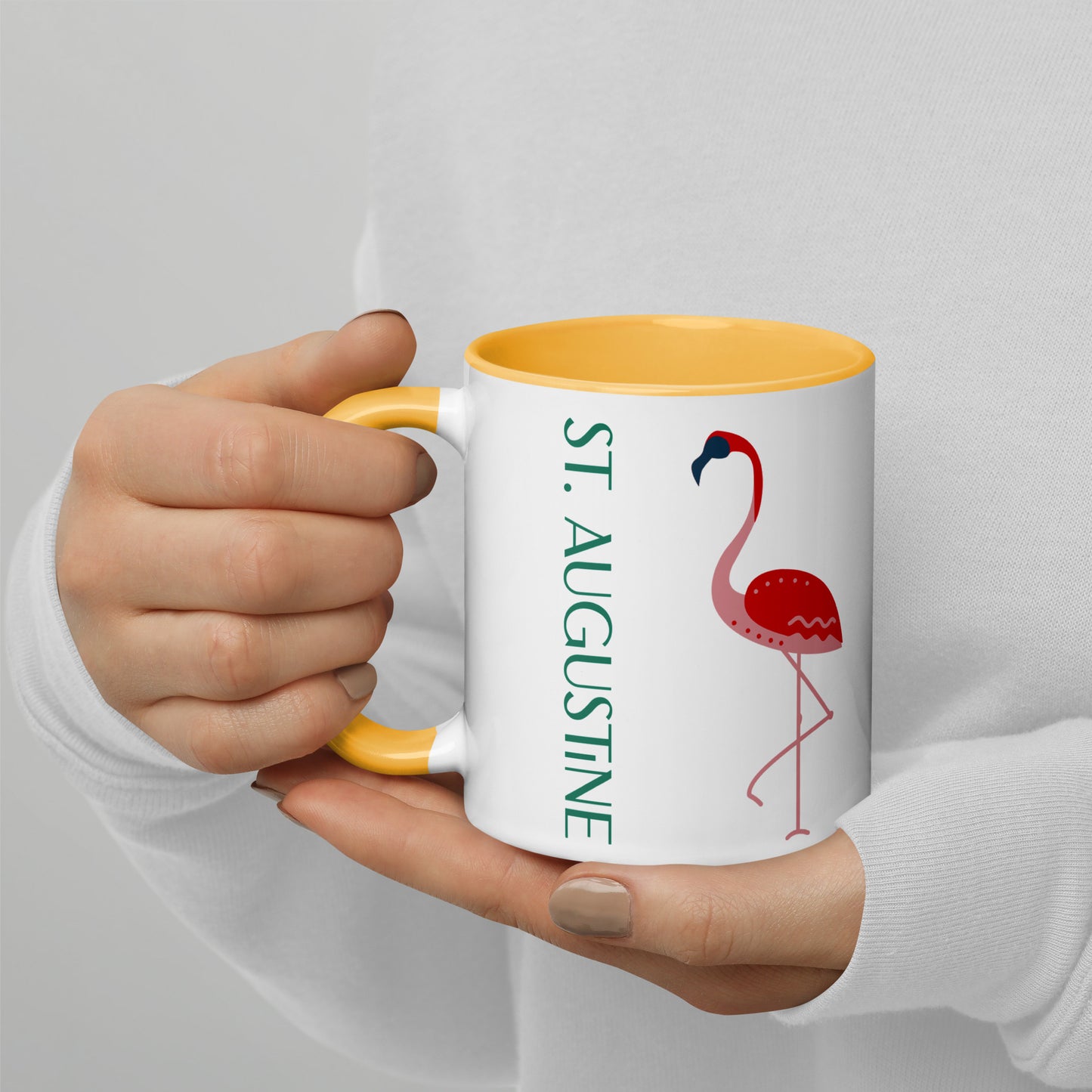 ST. AUGUSTINE FLORIDA FLAMINGO Mug - St. Augustine Florida FLAMINGO Mugs