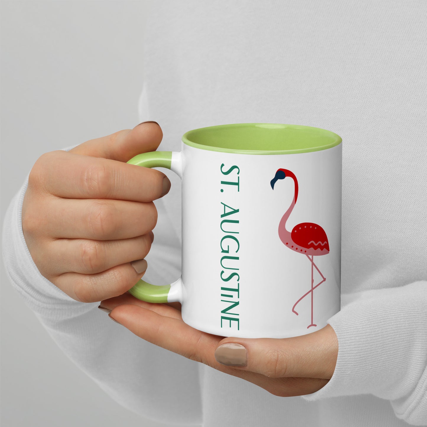 ST. AUGUSTINE FLORIDA FLAMINGO Mug - St. Augustine Florida FLAMINGO Mugs