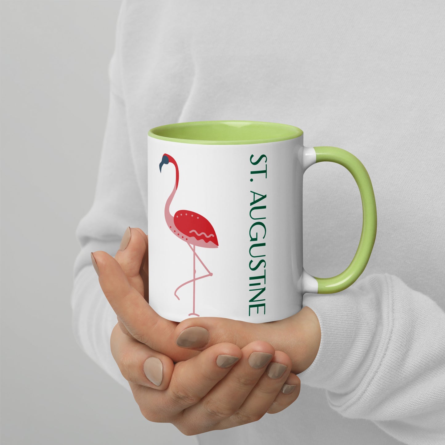 ST. AUGUSTINE FLORIDA FLAMINGO Mug - St. Augustine Florida FLAMINGO Mugs