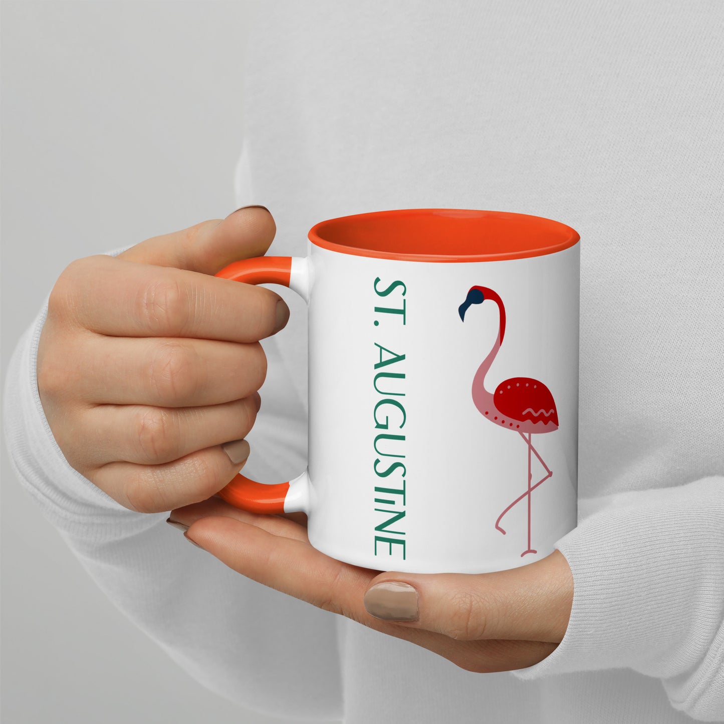 ST. AUGUSTINE FLORIDA FLAMINGO Mug - St. Augustine Florida FLAMINGO Mugs