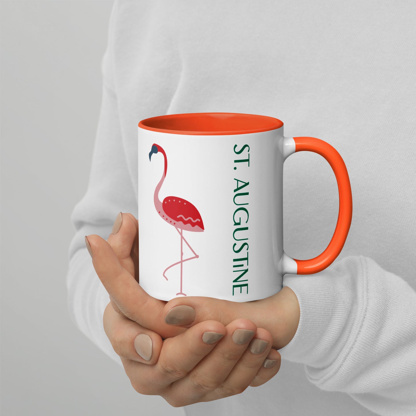 ST. AUGUSTINE FLORIDA FLAMINGO Mug - St. Augustine Florida FLAMINGO Mugs
