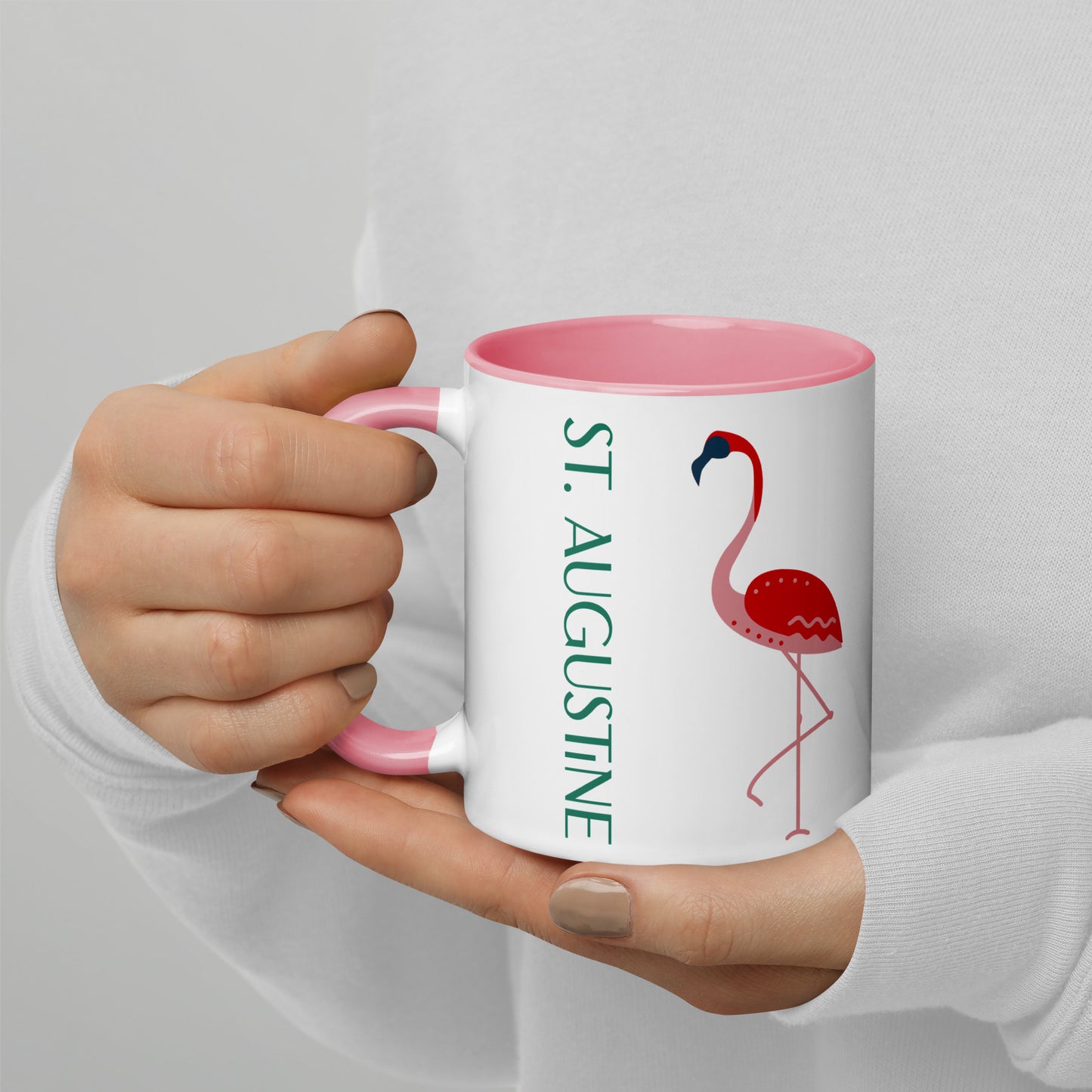 ST. AUGUSTINE FLORIDA FLAMINGO Mug - St. Augustine Florida FLAMINGO Mugs