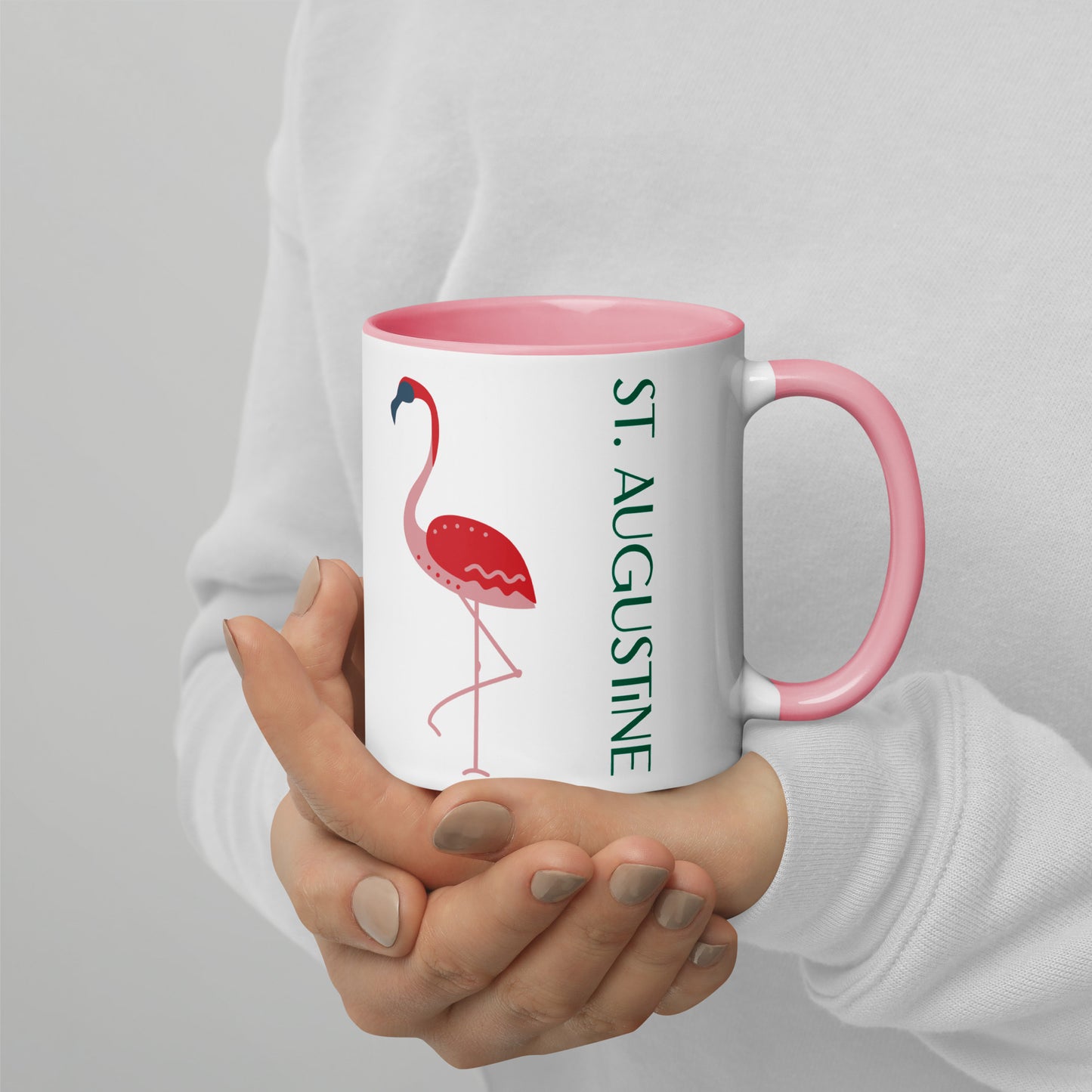 ST. AUGUSTINE FLORIDA FLAMINGO Mug - St. Augustine Florida FLAMINGO Mugs