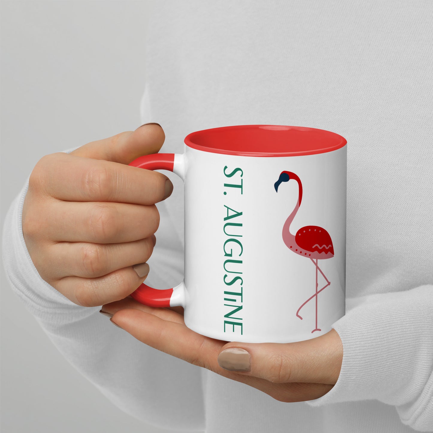 ST. AUGUSTINE FLORIDA FLAMINGO Mug - St. Augustine Florida FLAMINGO Mugs