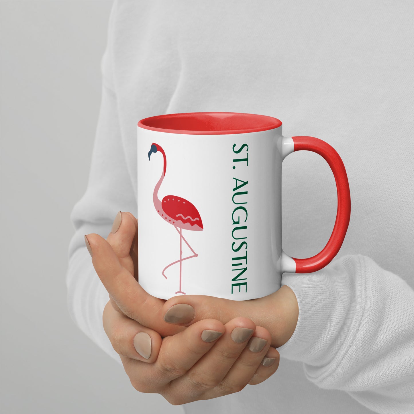 ST. AUGUSTINE FLORIDA FLAMINGO Mug - St. Augustine Florida FLAMINGO Mugs
