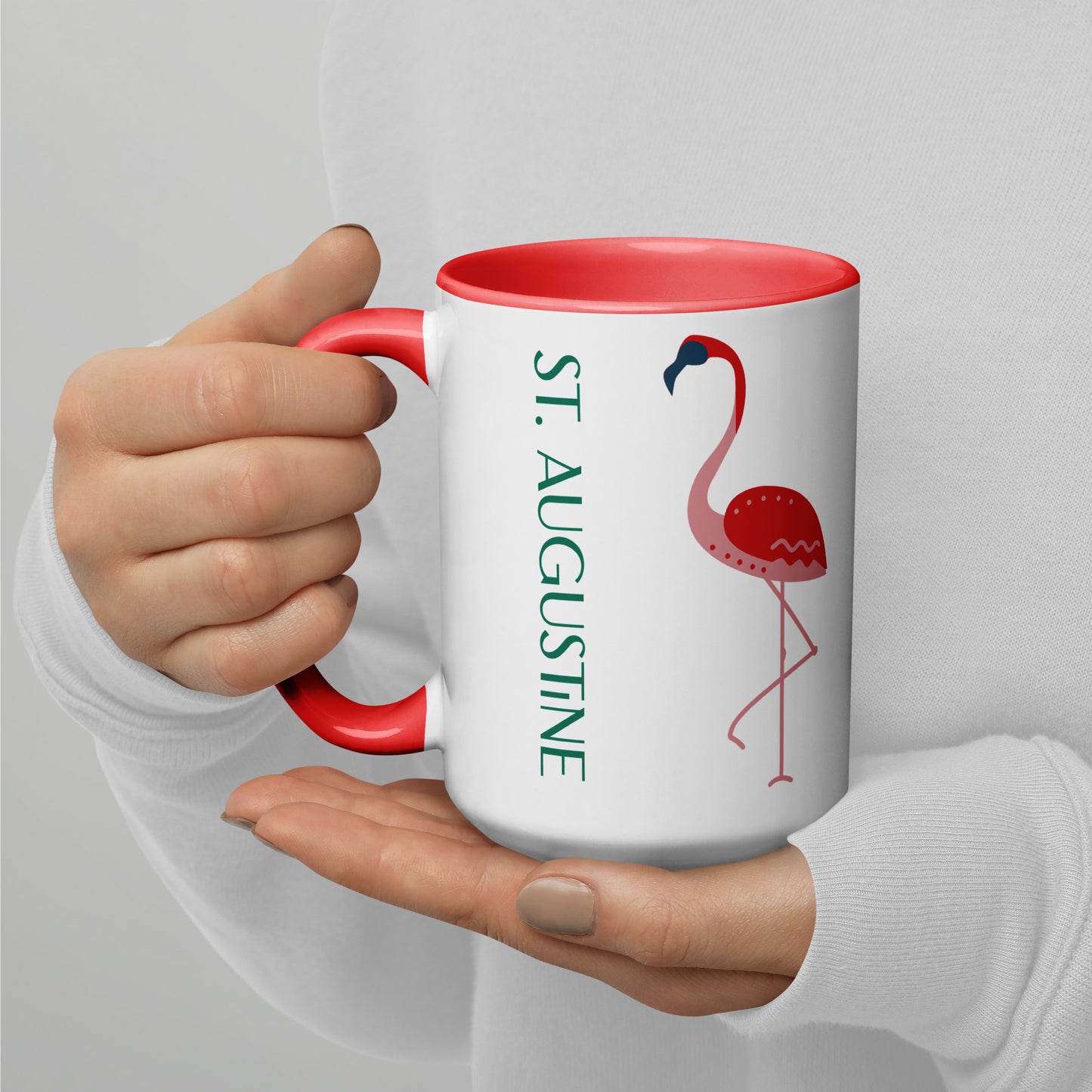 ST. AUGUSTINE FLORIDA FLAMINGO Mug - St. Augustine Florida FLAMINGO Mugs