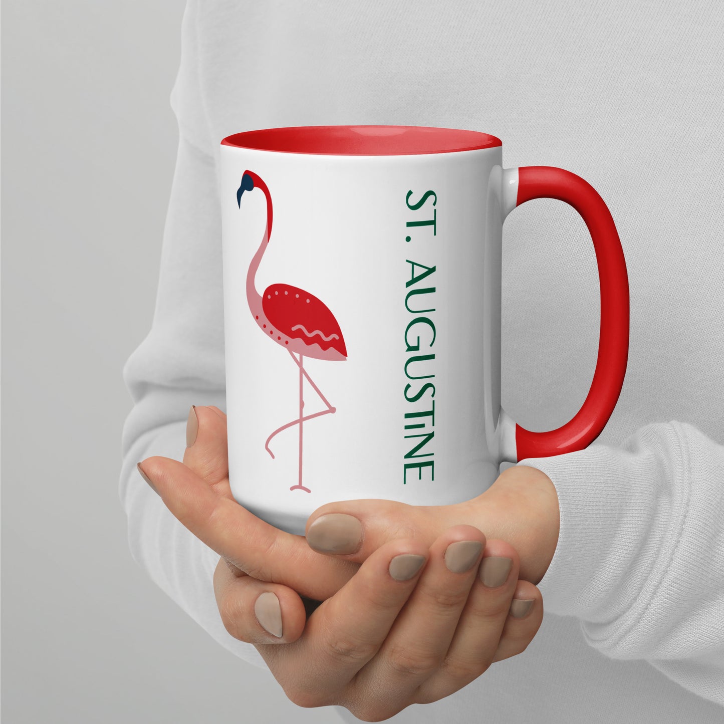 ST. AUGUSTINE FLORIDA FLAMINGO Mug - St. Augustine Florida FLAMINGO Mugs