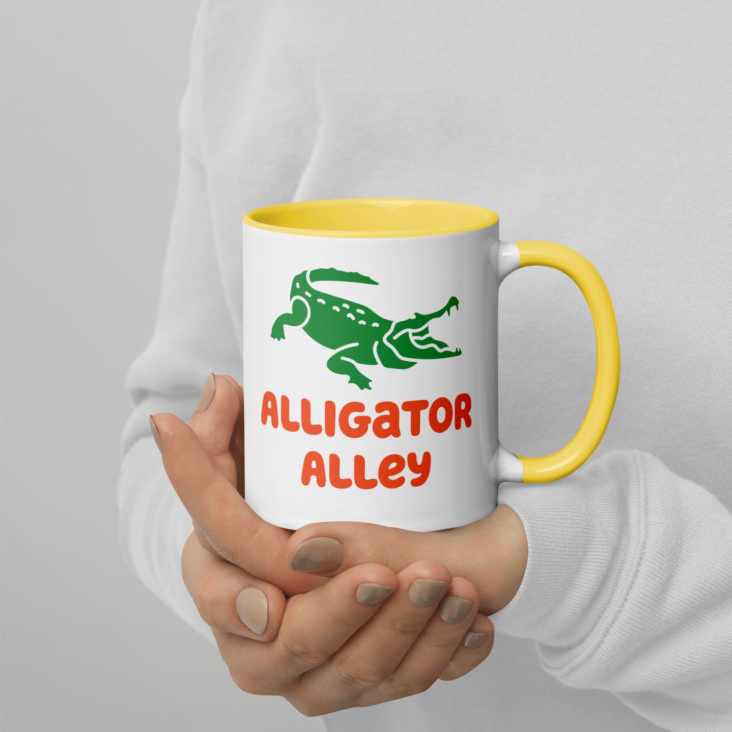 ALLIGATOR ALLEY EVERGLADES FLORIDA Mug - Alligator Alley Florida Alligator Mug