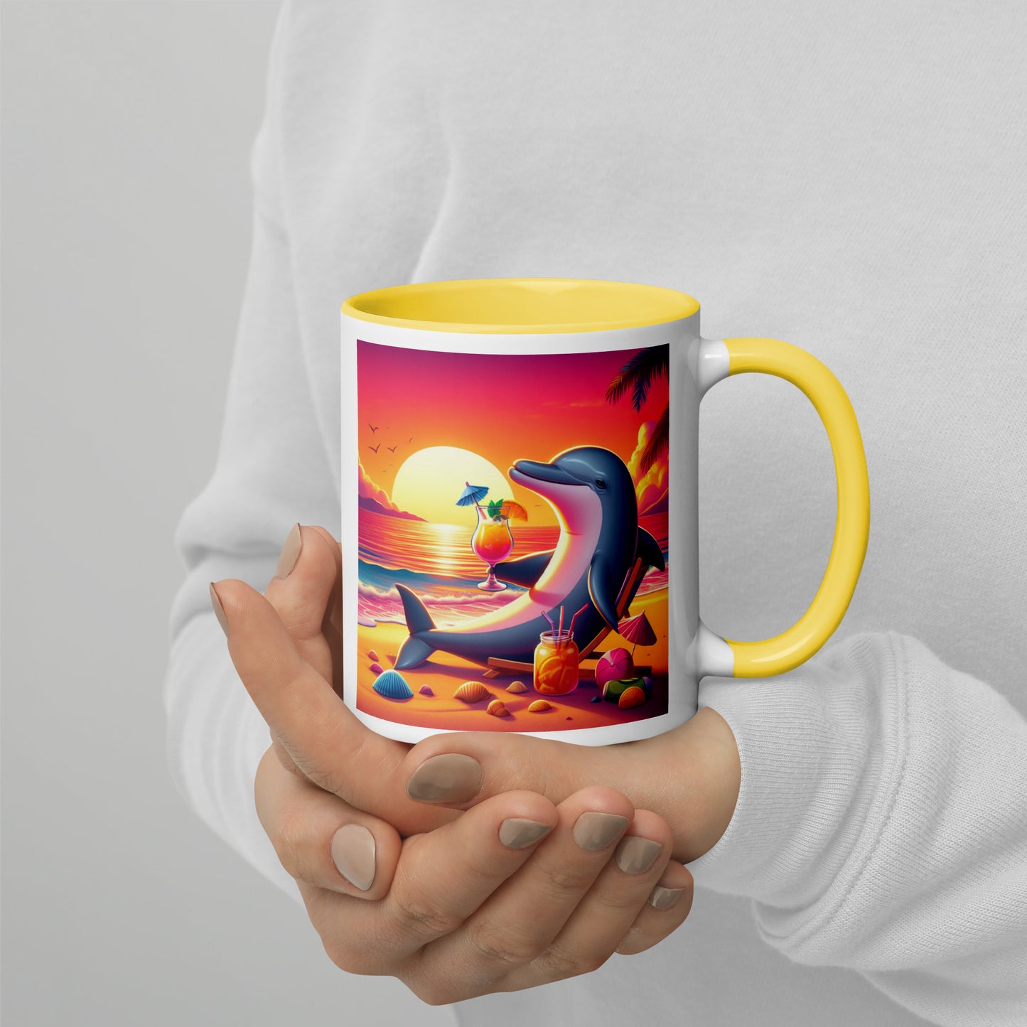 DOLPHIN Florida Mug - Florida Dolphin Mugs