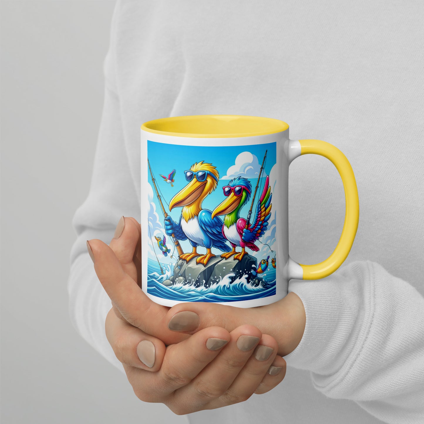 FLORIDA PELICAN COFFEE MUG - CERAMIC Pelican Mugs