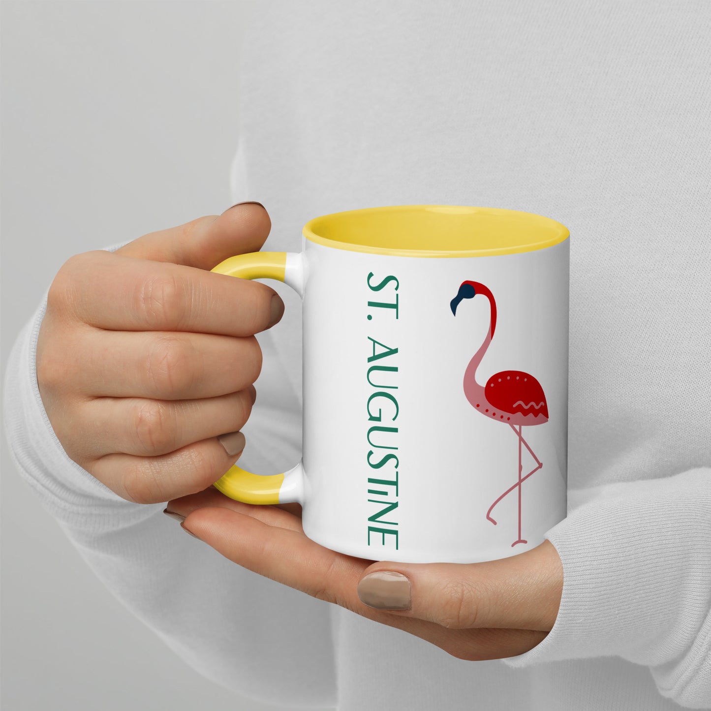 ST. AUGUSTINE FLORIDA FLAMINGO Mug - St. Augustine Florida FLAMINGO Mugs