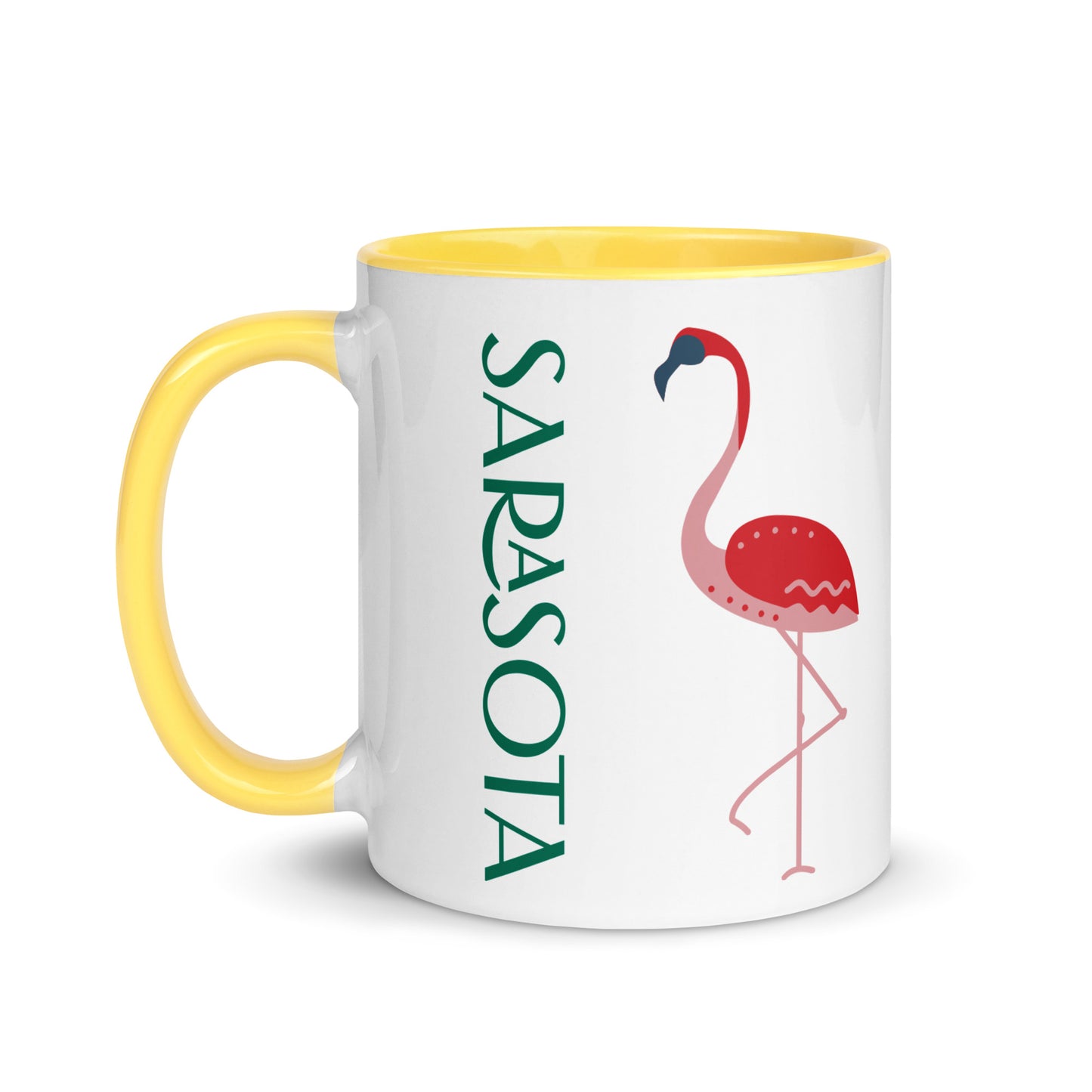 SARASOTA FLORIDA FLAMINGO Mug - SARASOTA Florida FLAMINGO Mugs