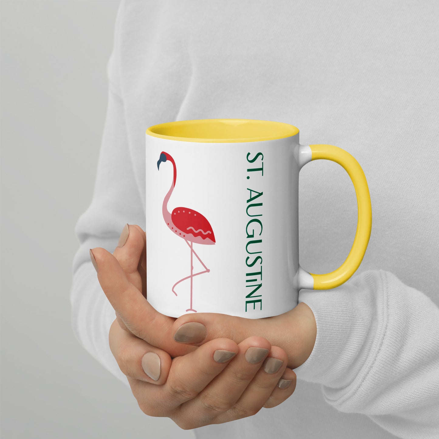 ST. AUGUSTINE FLORIDA FLAMINGO Mug - St. Augustine Florida FLAMINGO Mugs