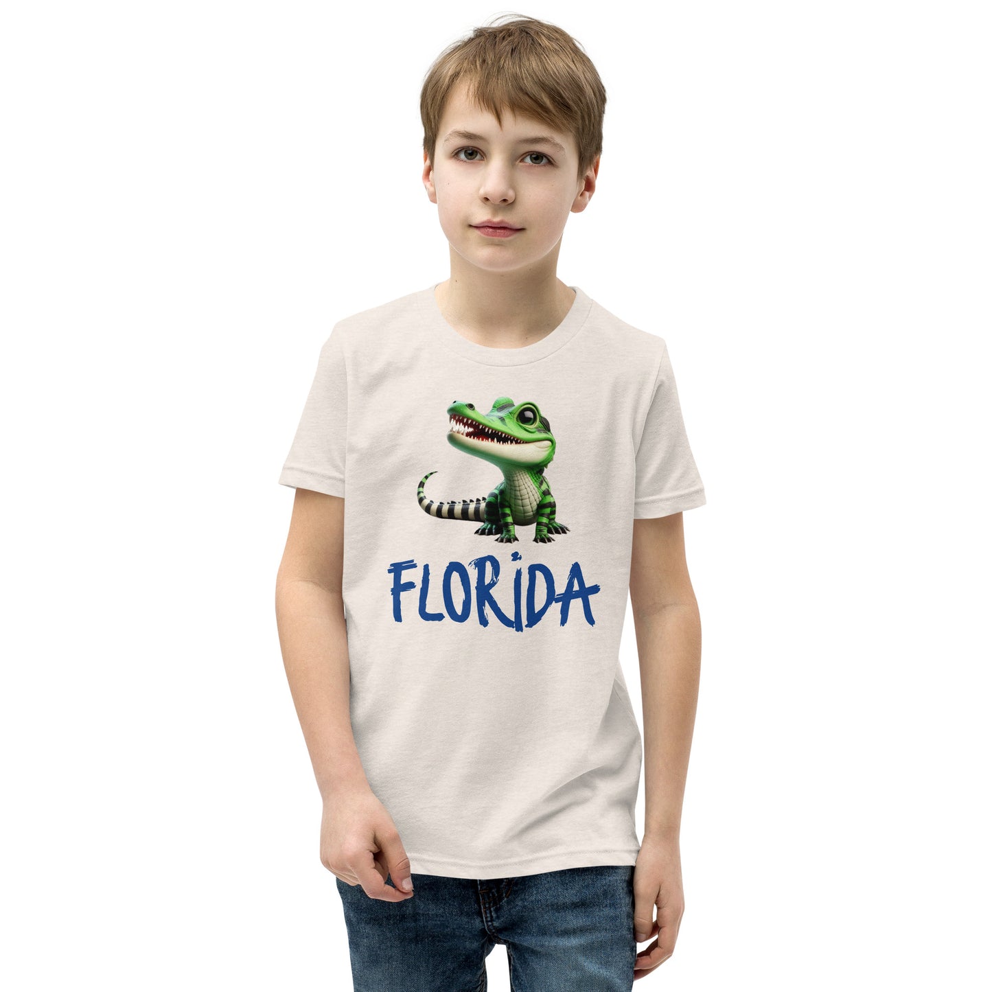 FLORIDA ALLIGATOR SHIRT - Youth Short Sleeve T-Shirt V2