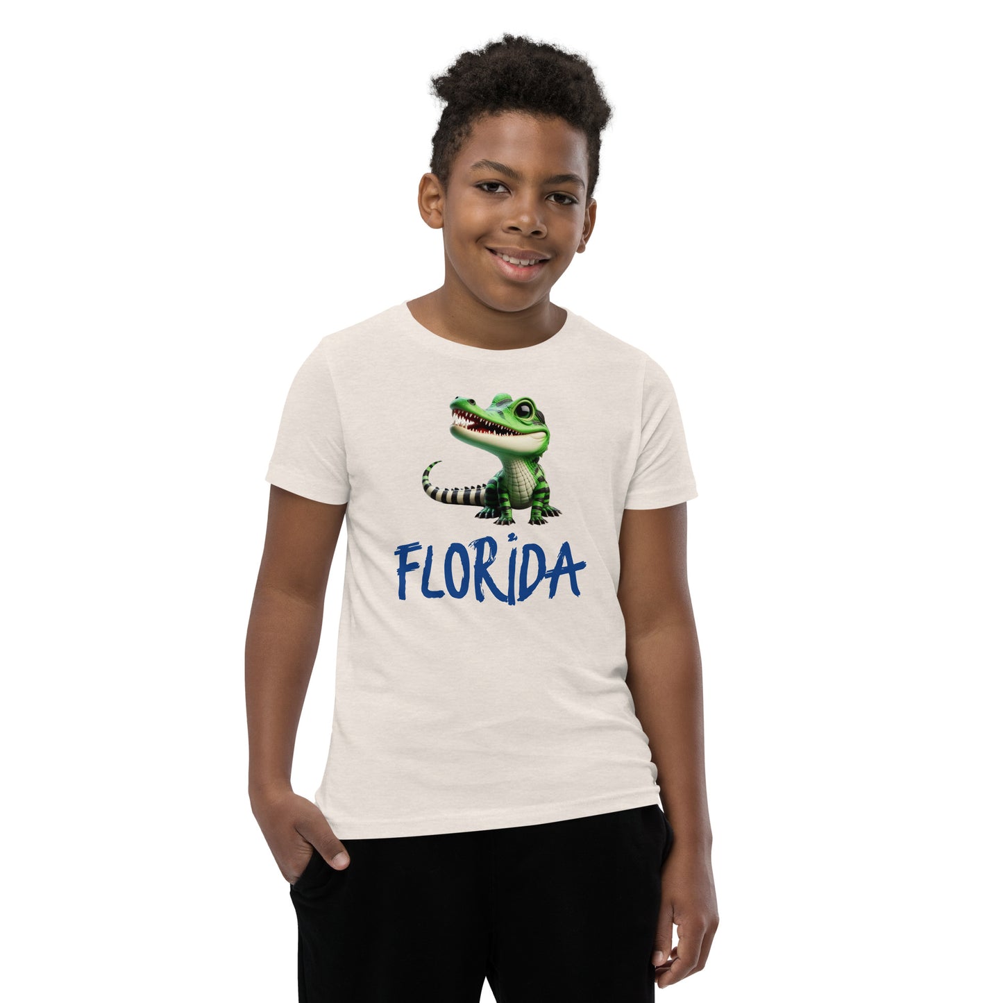 FLORIDA ALLIGATOR SHIRT - Youth Short Sleeve T-Shirt V2