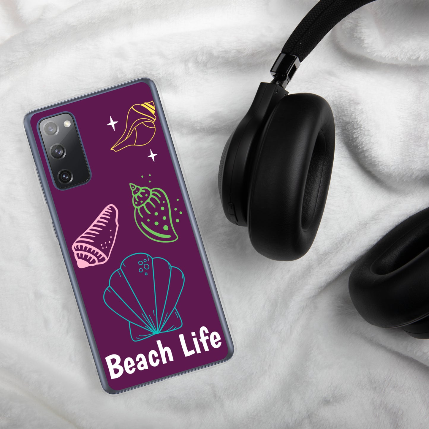 BEACH LIFE W/ SEA SHELLS - Samsung Case