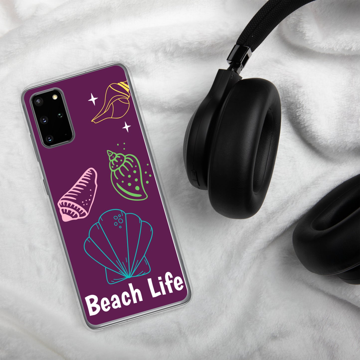 BEACH LIFE W/ SEA SHELLS - Samsung Case