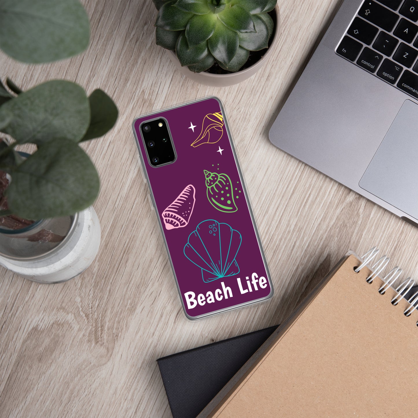 BEACH LIFE W/ SEA SHELLS - Samsung Case