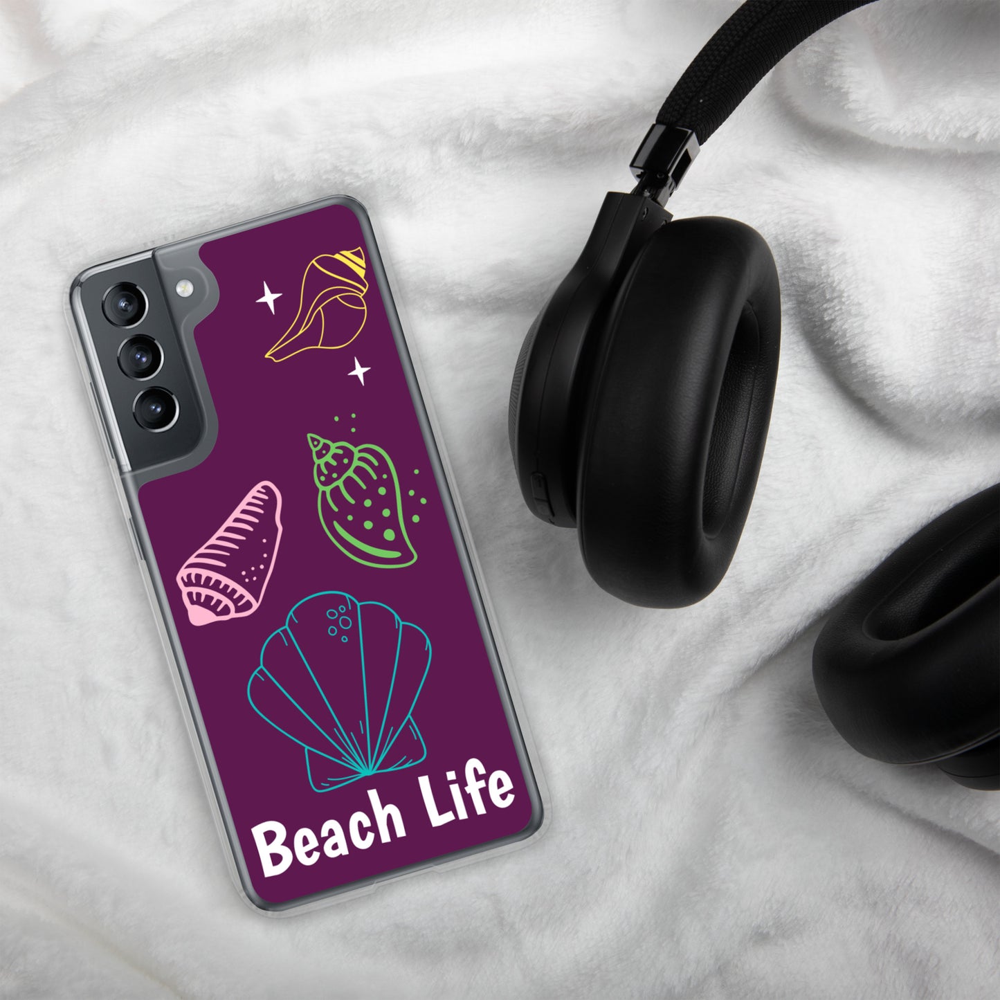 BEACH LIFE W/ SEA SHELLS - Samsung Case