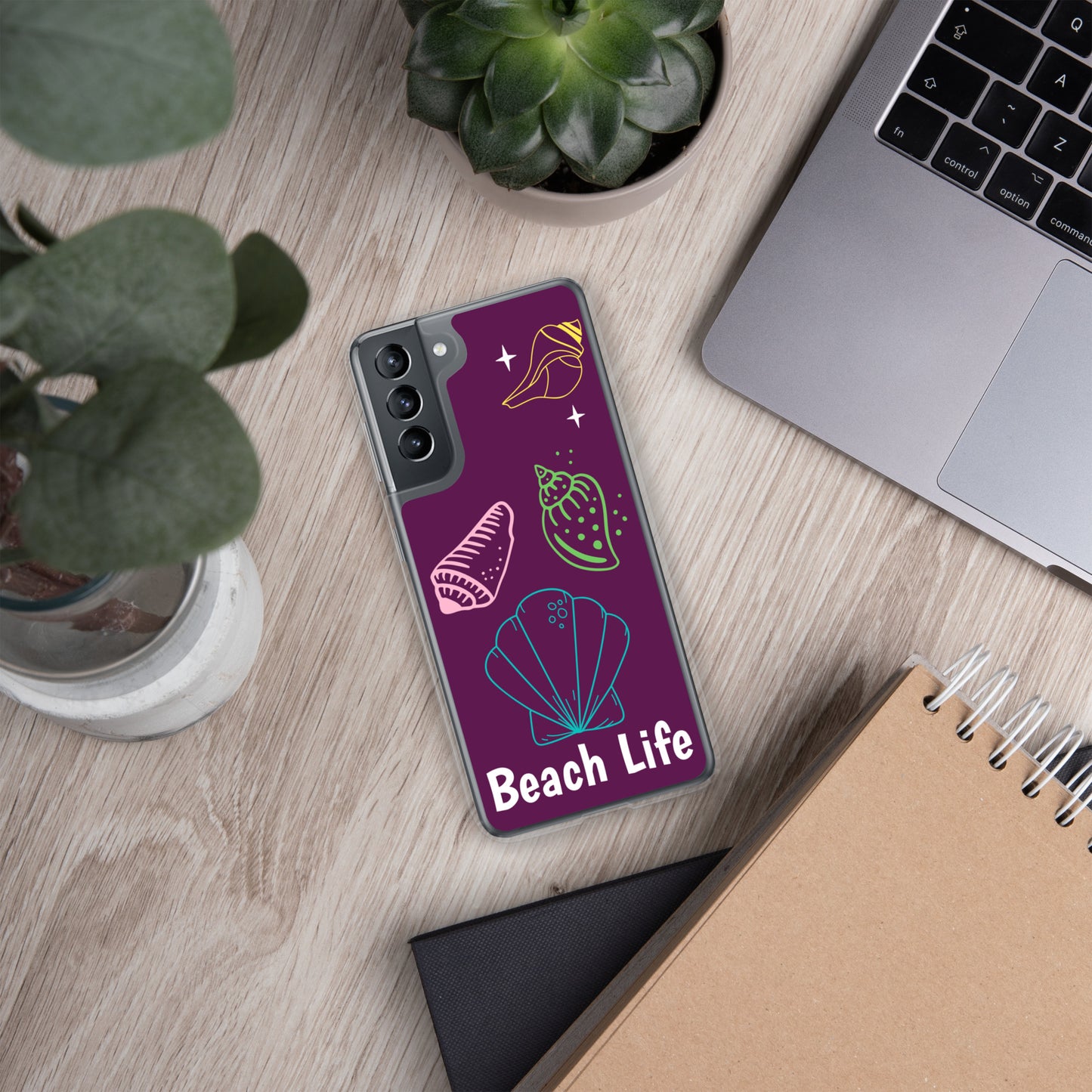 BEACH LIFE W/ SEA SHELLS - Samsung Case