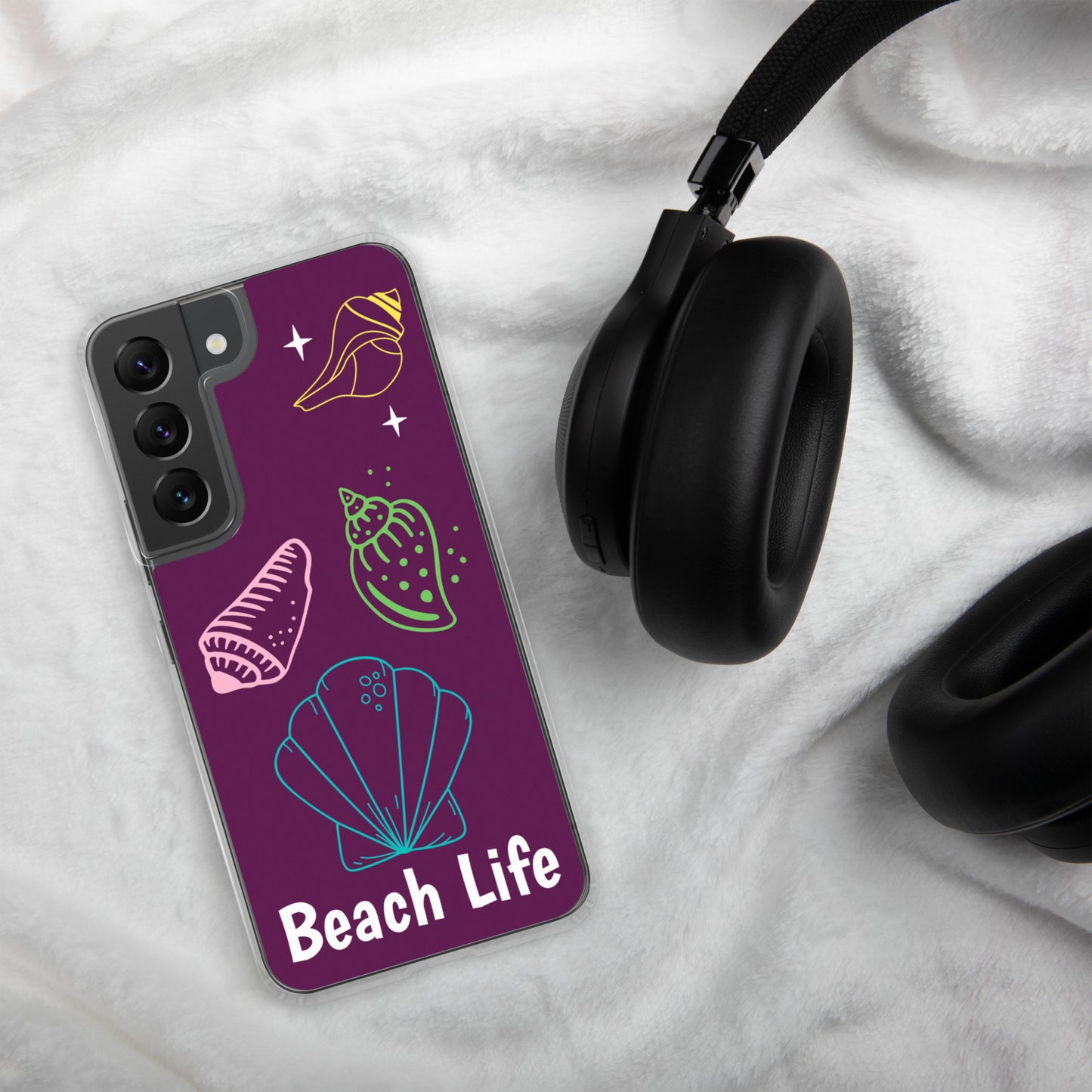 BEACH LIFE W/ SEA SHELLS - Samsung Case