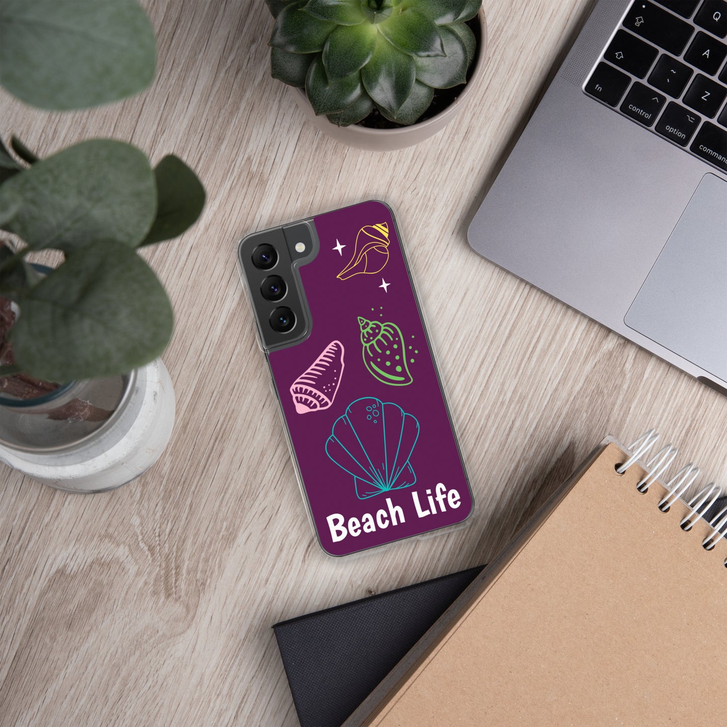 BEACH LIFE W/ SEA SHELLS - Samsung Case