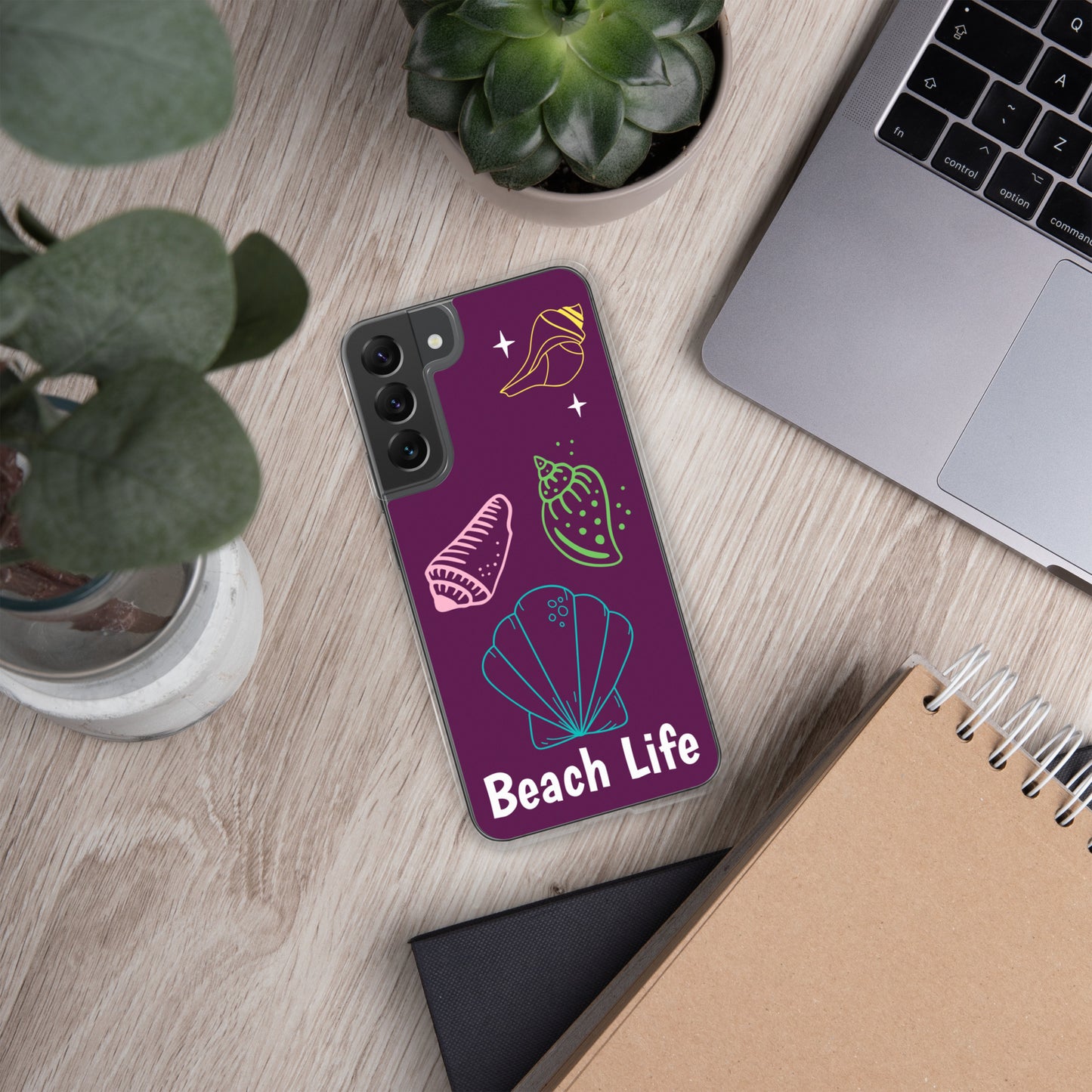 BEACH LIFE W/ SEA SHELLS - Samsung Case