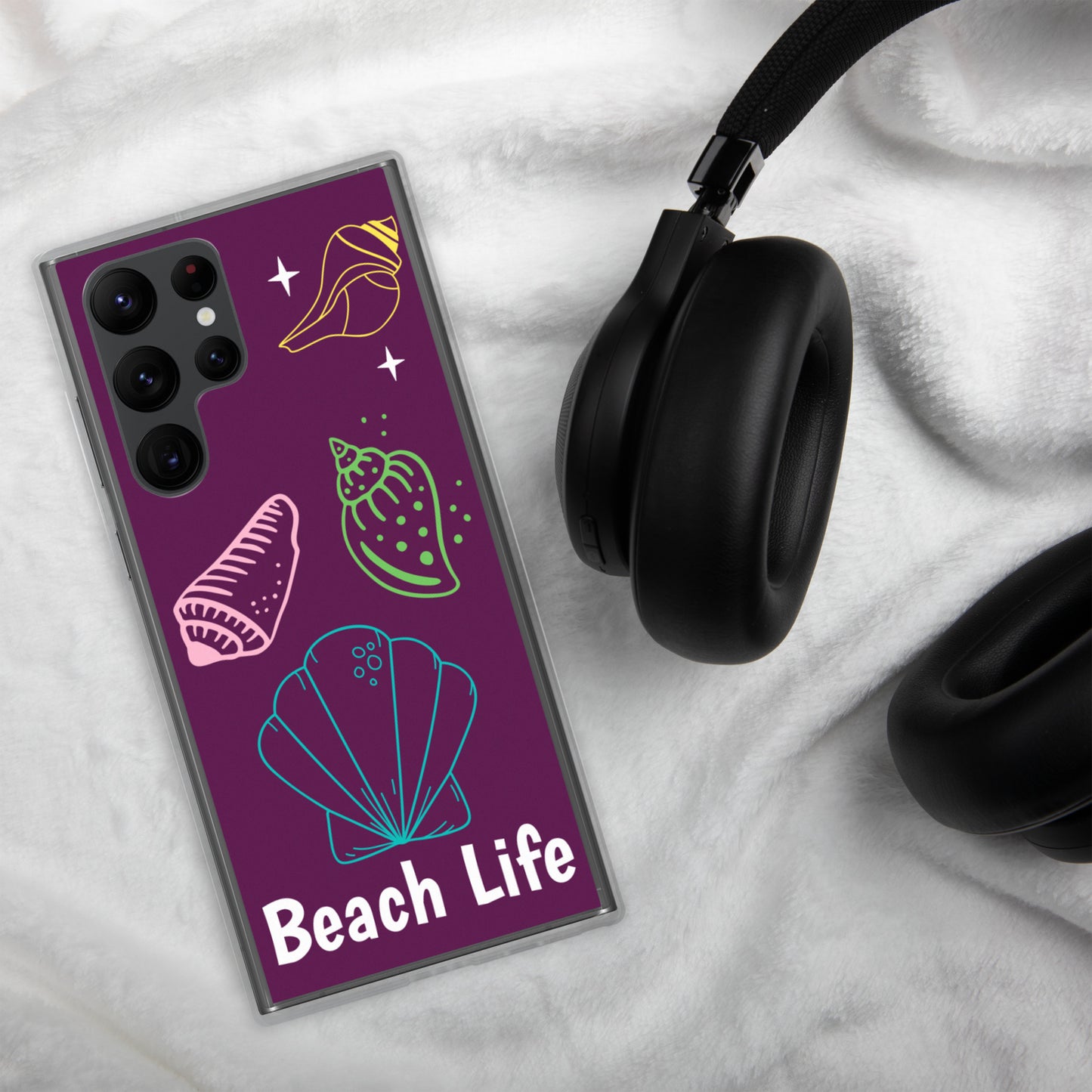 BEACH LIFE W/ SEA SHELLS - Samsung Case