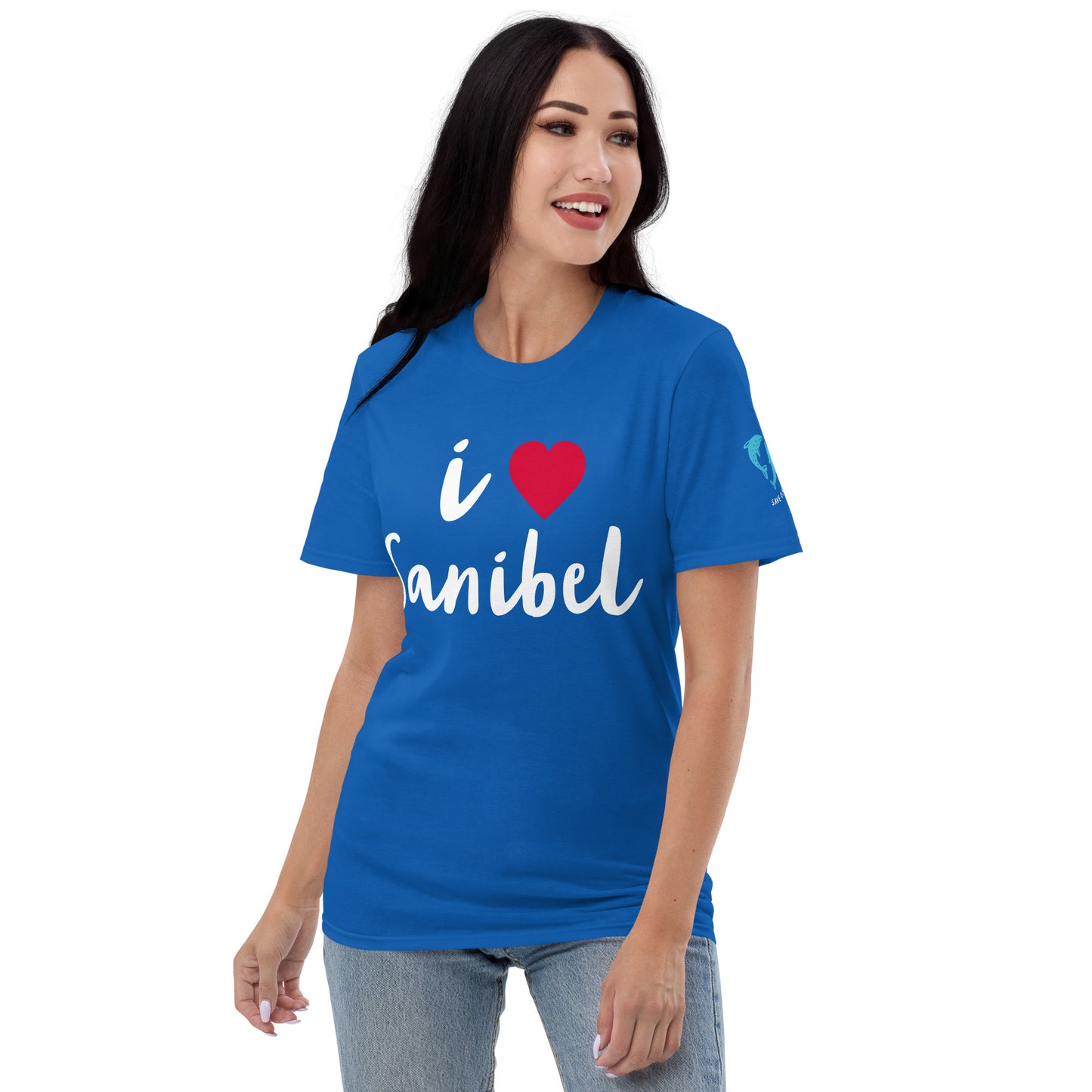 I LOVE SANIBEL FLORIDA T-SHIRT - Short-Sleeve Unisex Lightweight T-Shirt - GILDAN 980