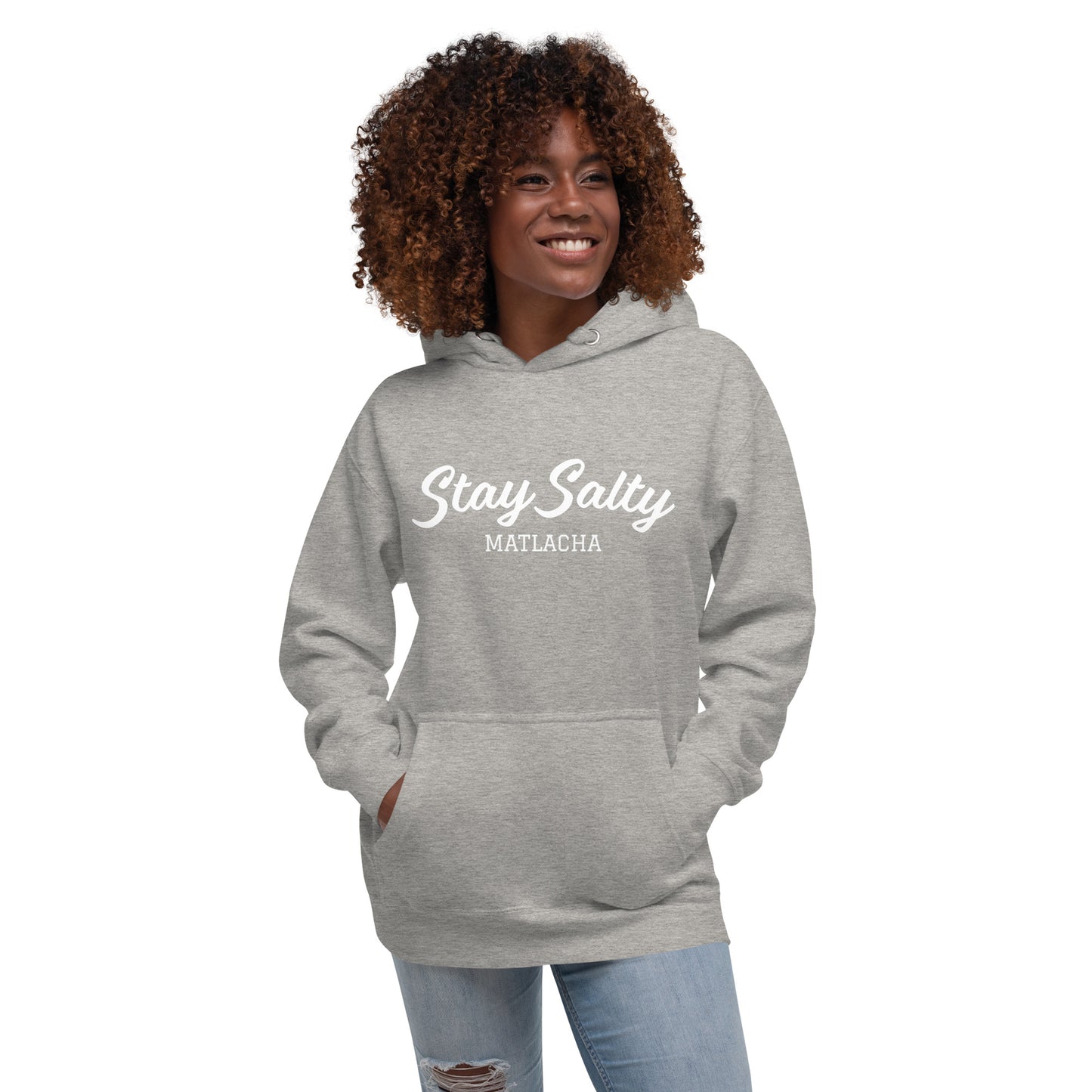 STAY SALTY - MATLACHA FLORIDA HOODIE - Unisex Premium Hoodie - Cotton Heritage M2580