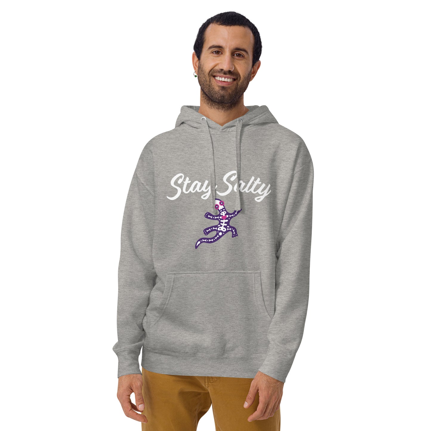 FLORIDA HOODIE W/ LIZARD - Unisex Premium Hoodie - Cotton Heritage M2580