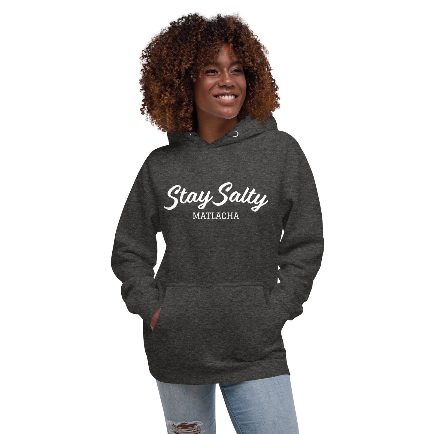 STAY SALTY - MATLACHA FLORIDA HOODIE - Unisex Premium Hoodie - Cotton Heritage M2580
