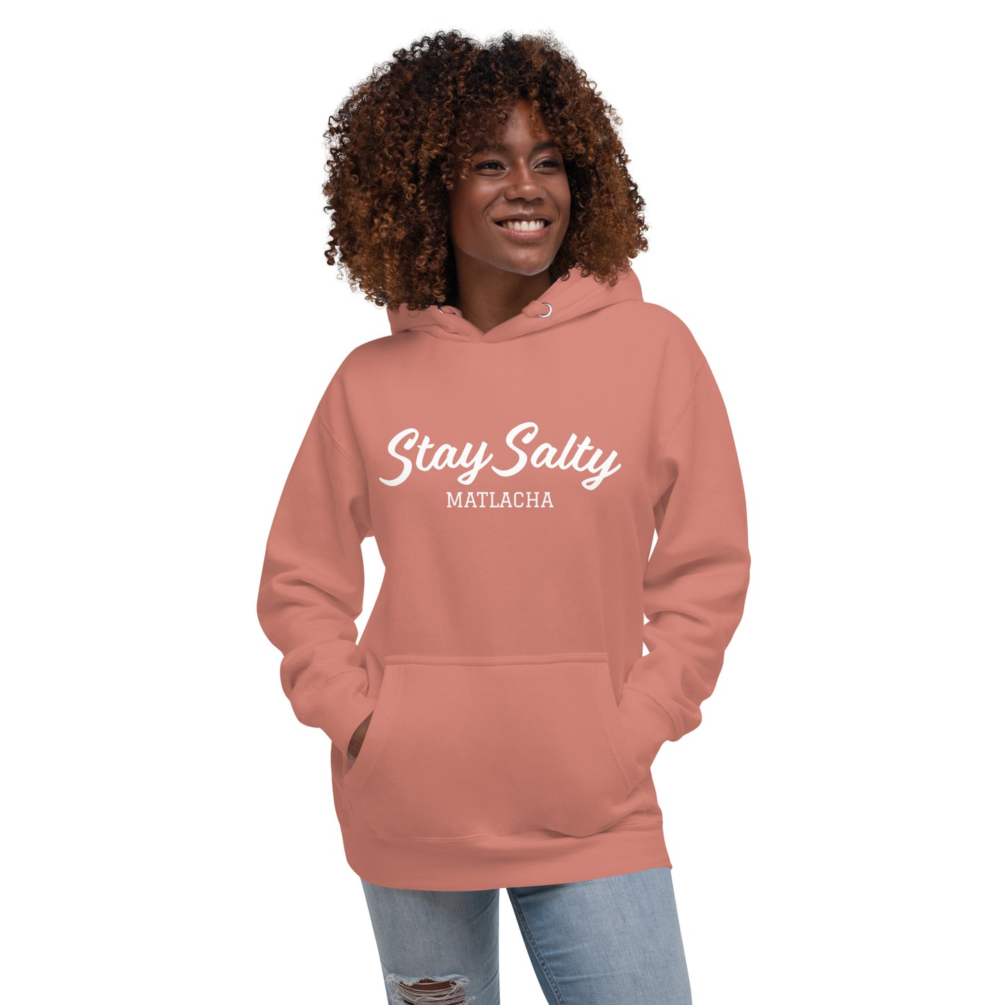 STAY SALTY - MATLACHA FLORIDA HOODIE - Unisex Premium Hoodie - Cotton Heritage M2580