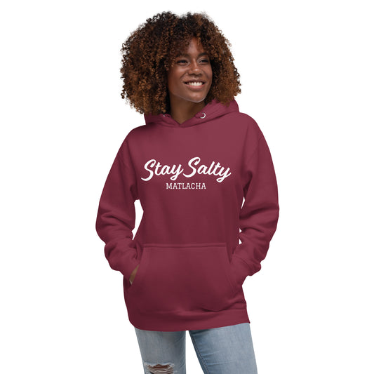 STAY SALTY - MATLACHA FLORIDA HOODIE - Unisex Premium Hoodie - Cotton Heritage M2580