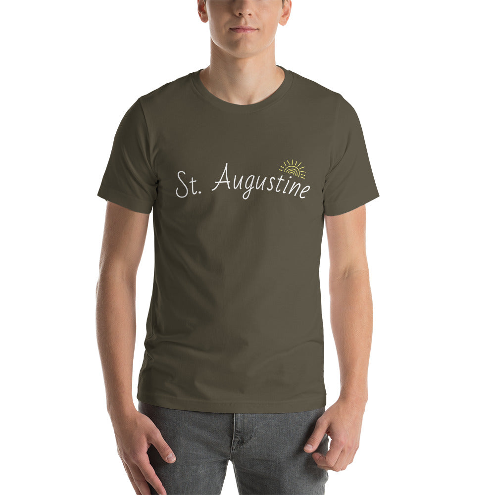 ST. AUGUSTINE FLORIDA W/ SUNSHINE - Unisex t-shirt