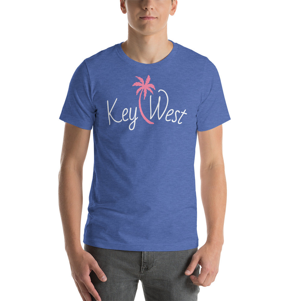KEY WEST WITH PALM - Unisex t-shirt