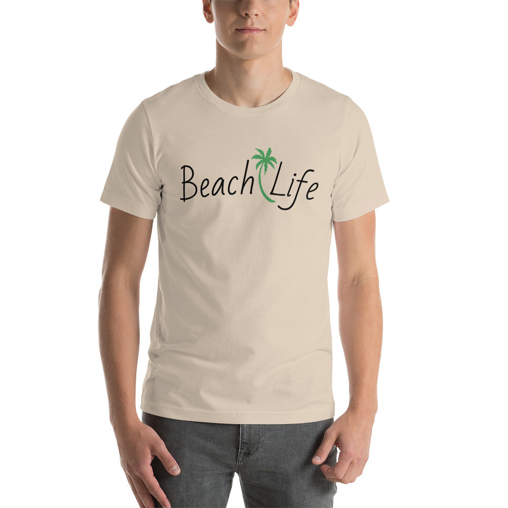 BEACH LIFE W/ SEA TURTLE BACK - Unisex t-shirt