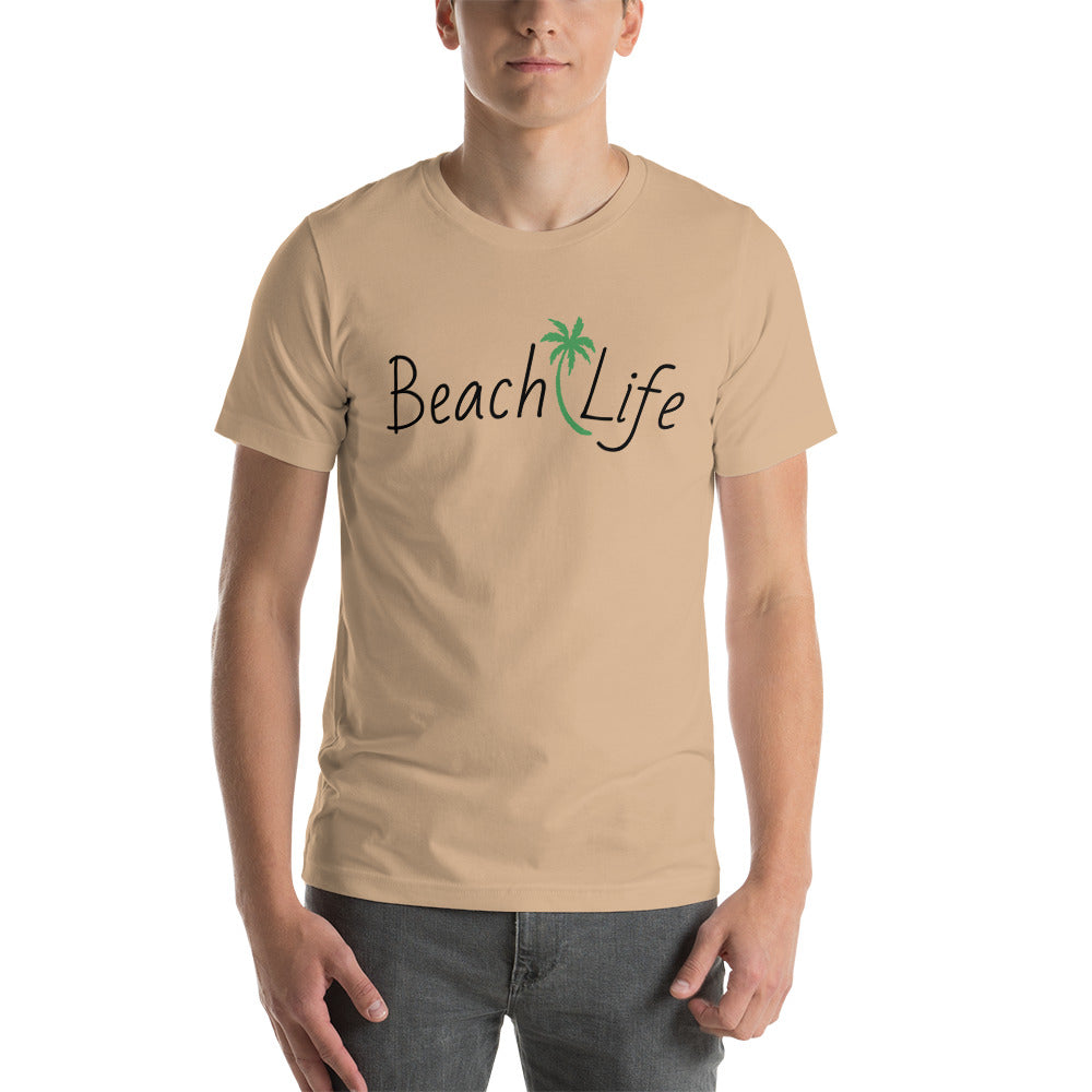 BEACH LIFE W/ SEA TURTLE BACK - Unisex t-shirt