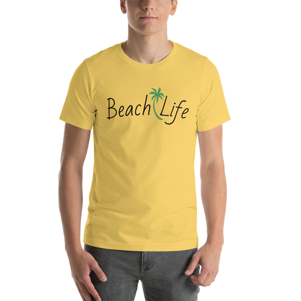 BEACH LIFE W/ SEA TURTLE BACK - Unisex t-shirt