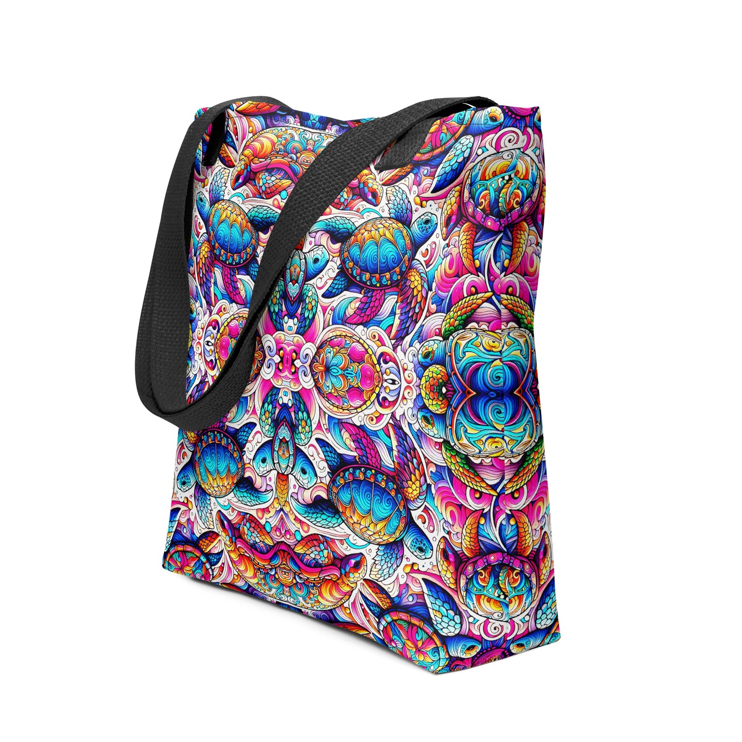FLORIDA SEA TURTLE TOTE BAG - FL Sea Turtle Tote Bag