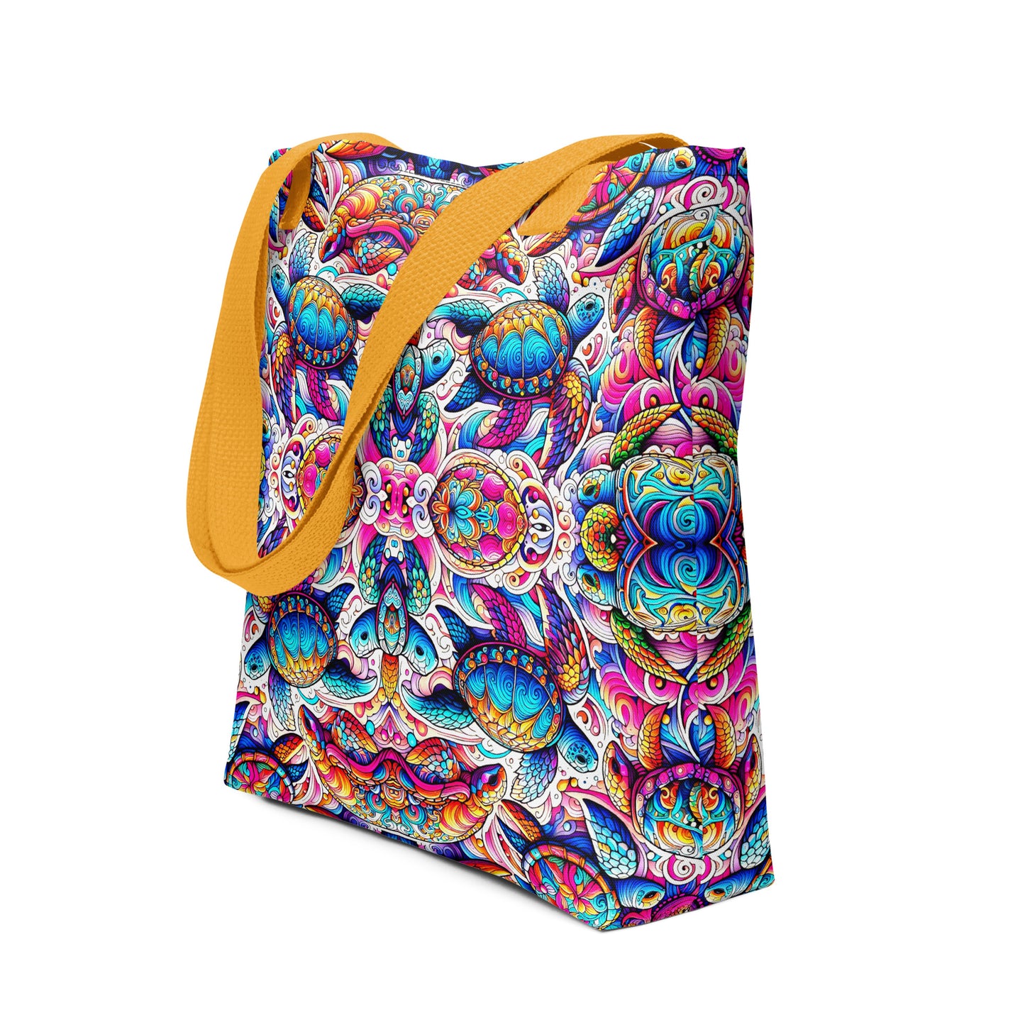 FLORIDA SEA TURTLE TOTE BAG - FL Sea Turtle Tote Bag