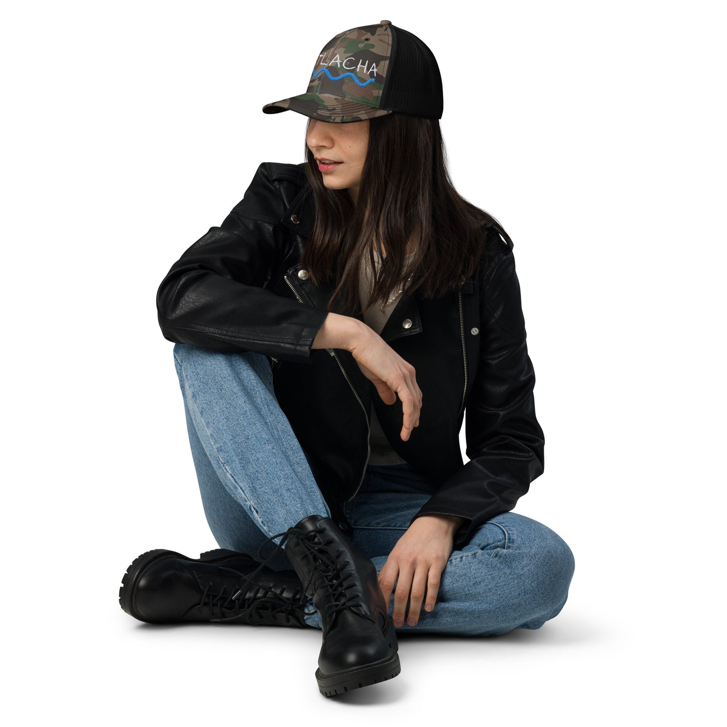MATLACHA FLORIDA Camouflage Matlacha Florida trucker hat